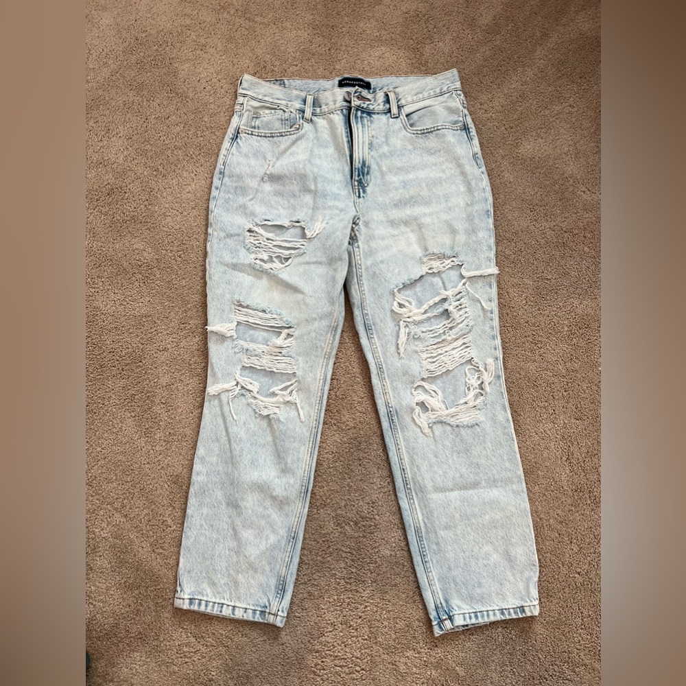 Aeropostale mom jean